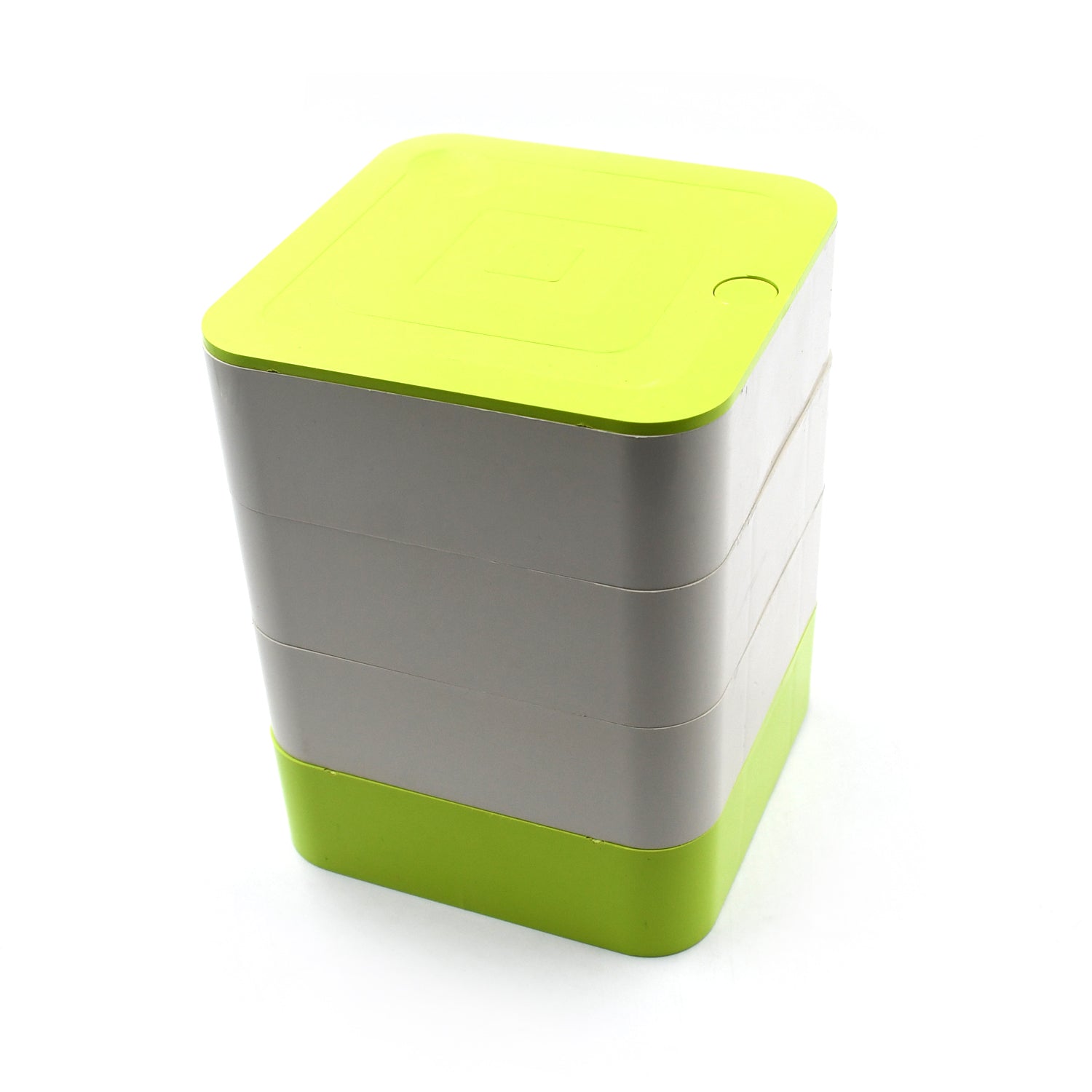 Customize 4 Layers Jewelry Box 360 Degree Rotating Jewelry Organizer Box