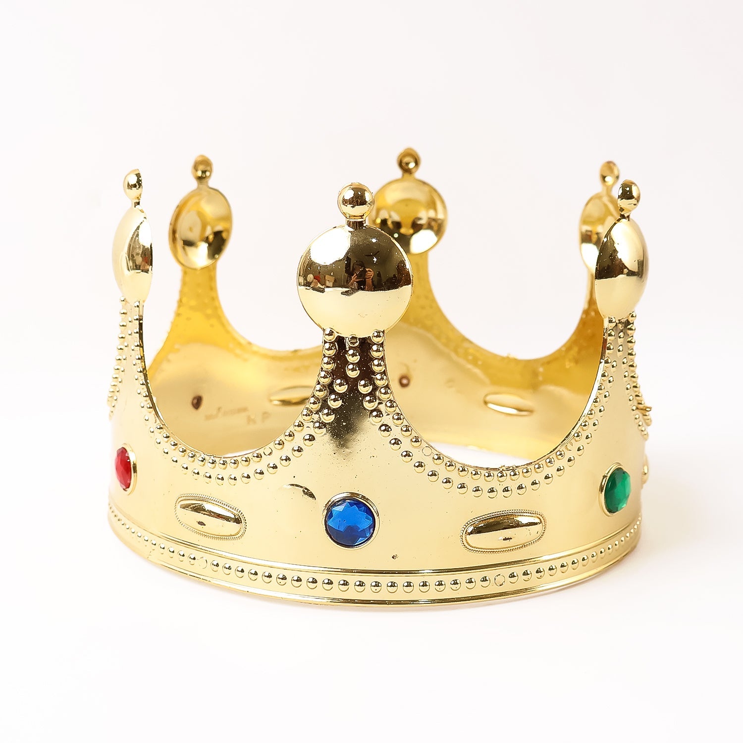 Royal Crown with Colored Gems (1 Pc / Mix Color)