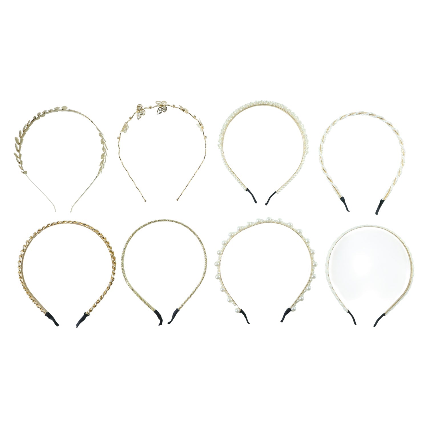 Designer Hair Band Set (8 Pc Set)