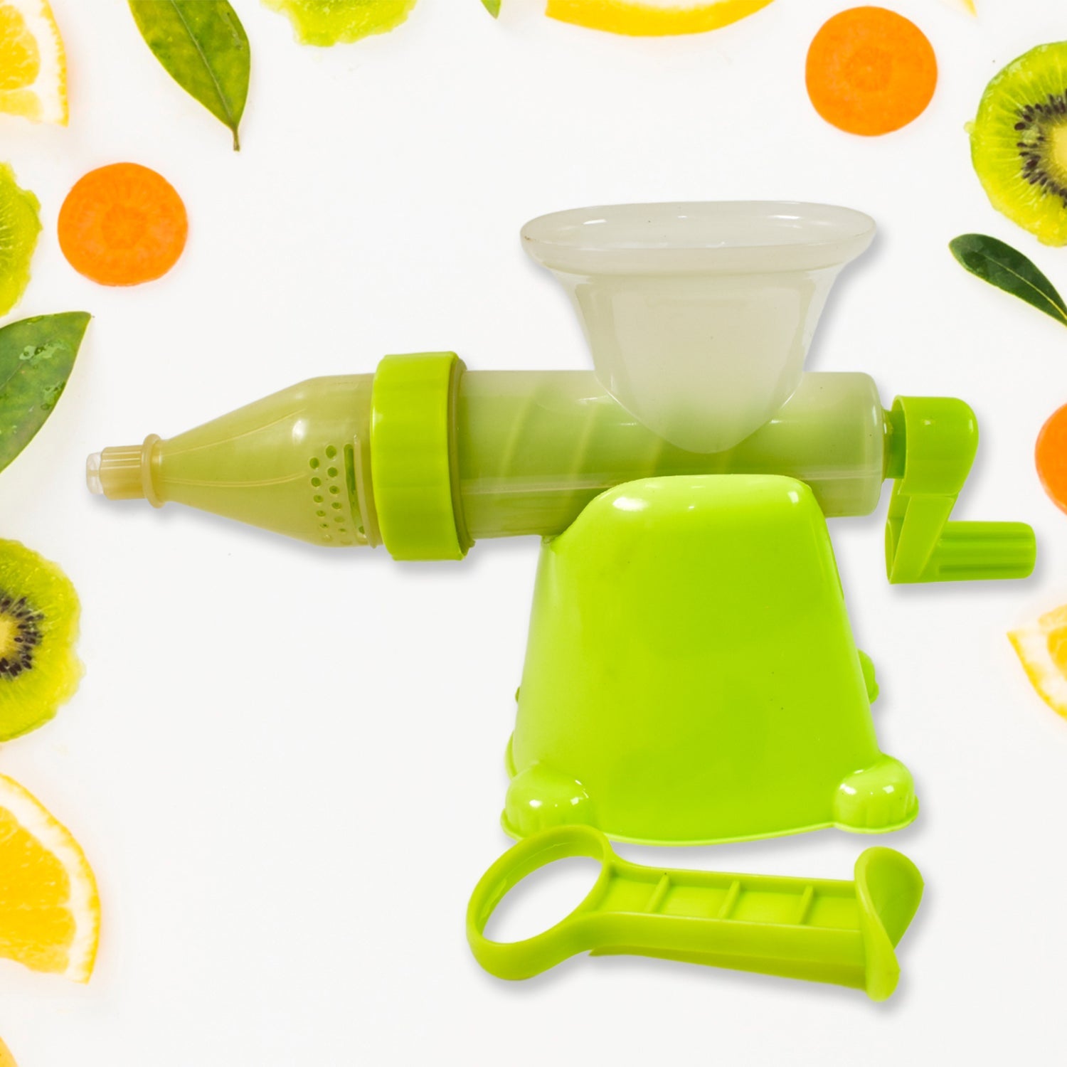 Modern Manual Juicer for Fruits & Vegetables – Easy Hand Operated
