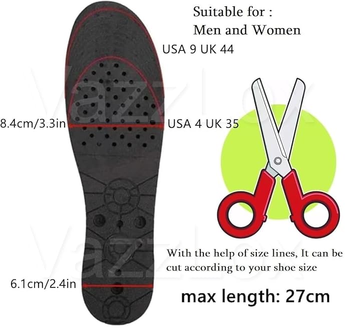 Height Increase Insoles for Men & Women