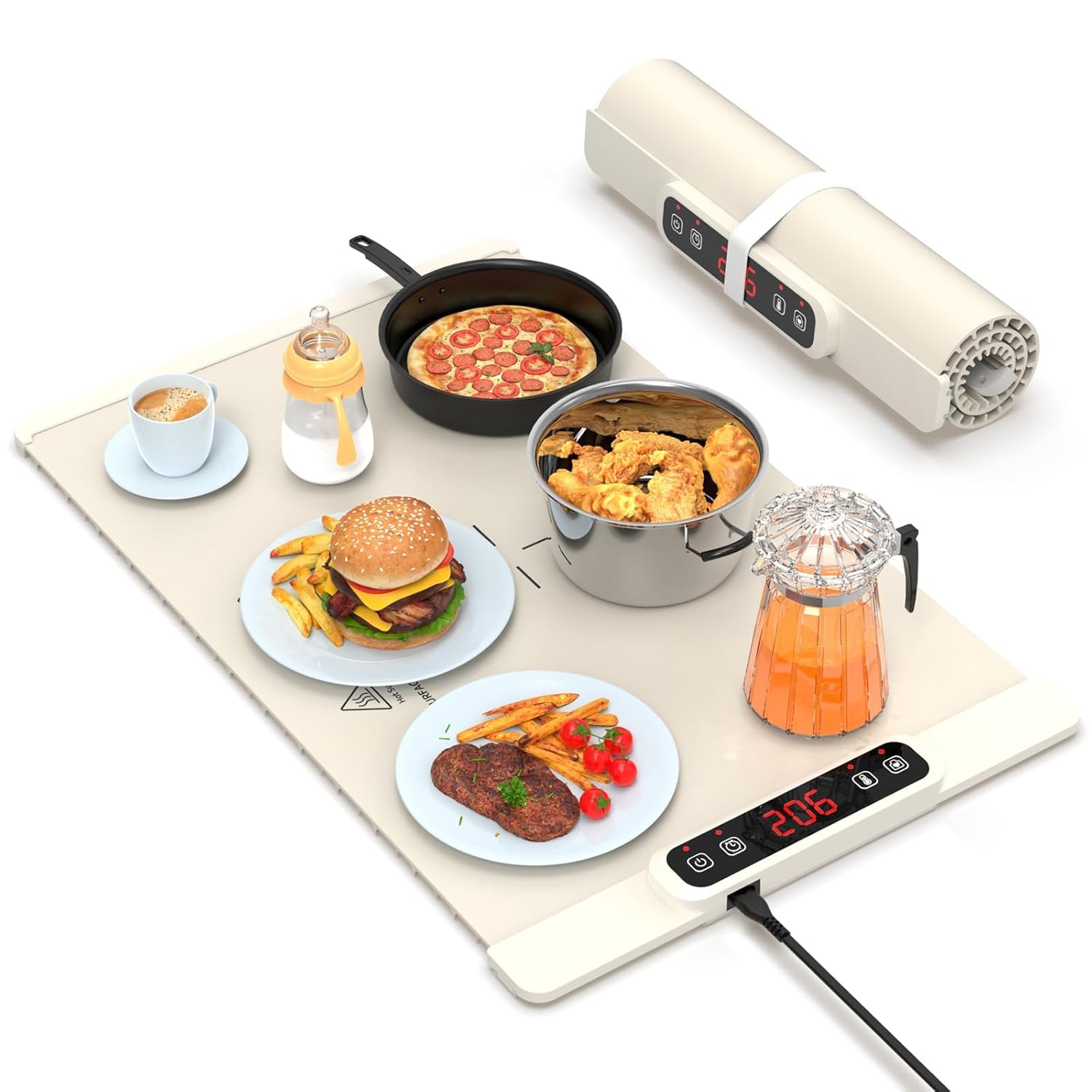 Warming Mat for Food - Electric Warming Tray