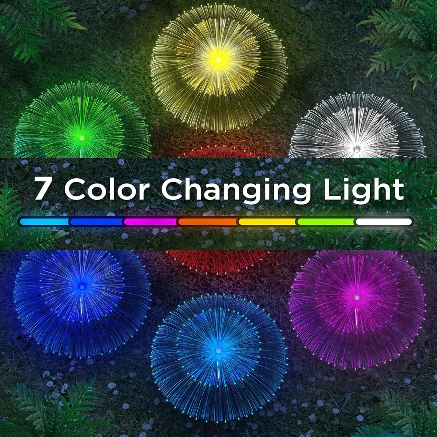 Solar Jellyfish Garden Light