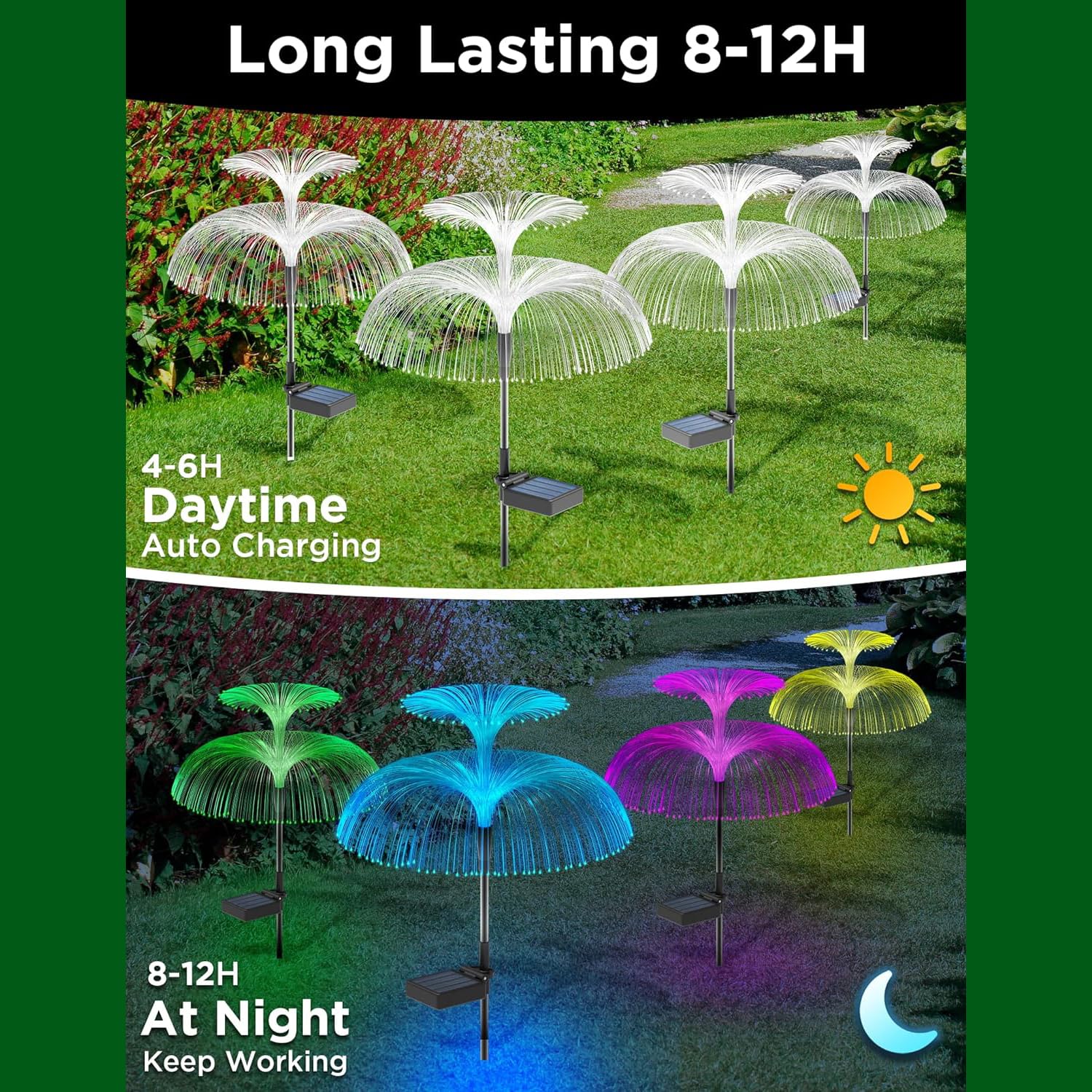 Solar Jellyfish Garden Light