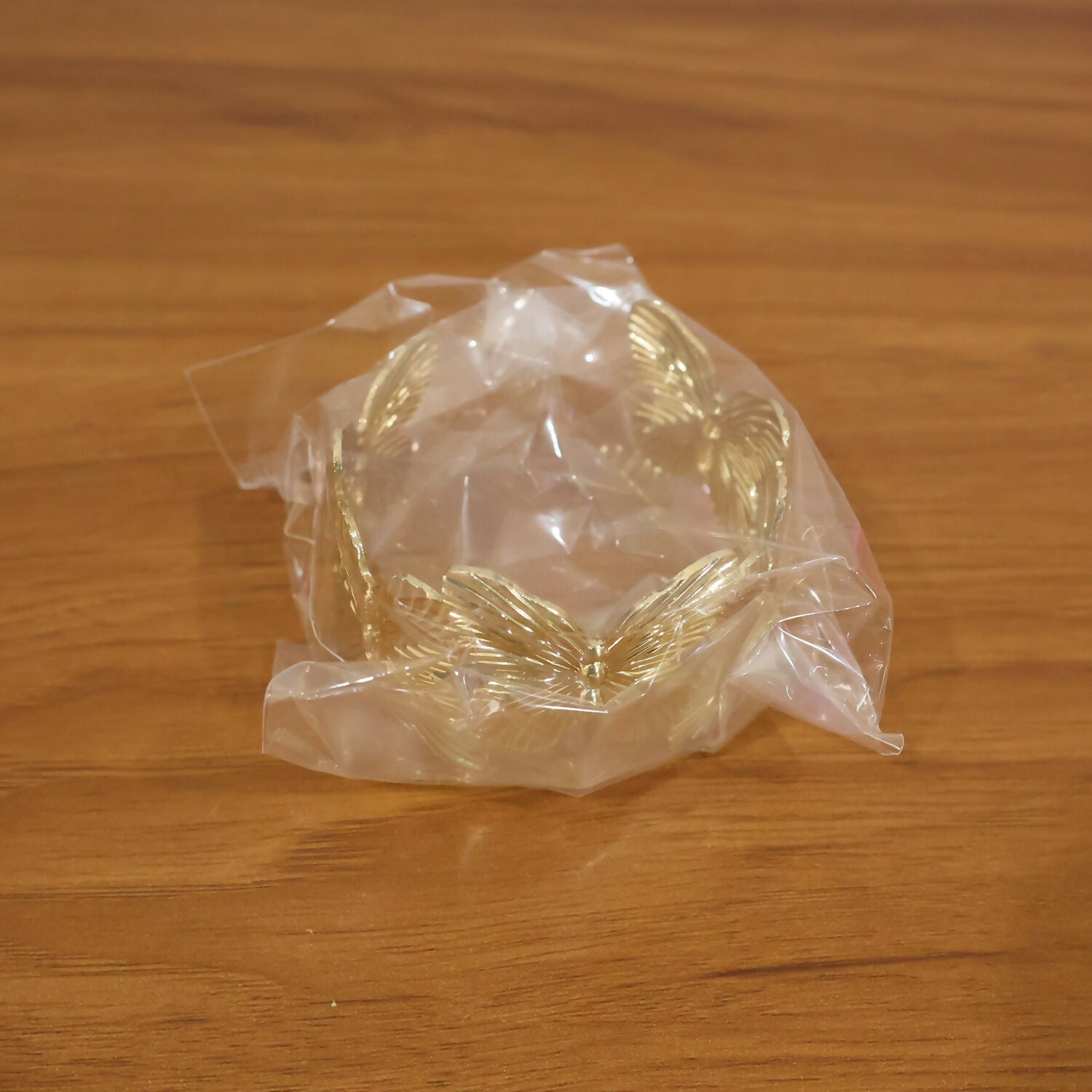 Korean Style Floral Gold Plated Bracelet for Women & Girls