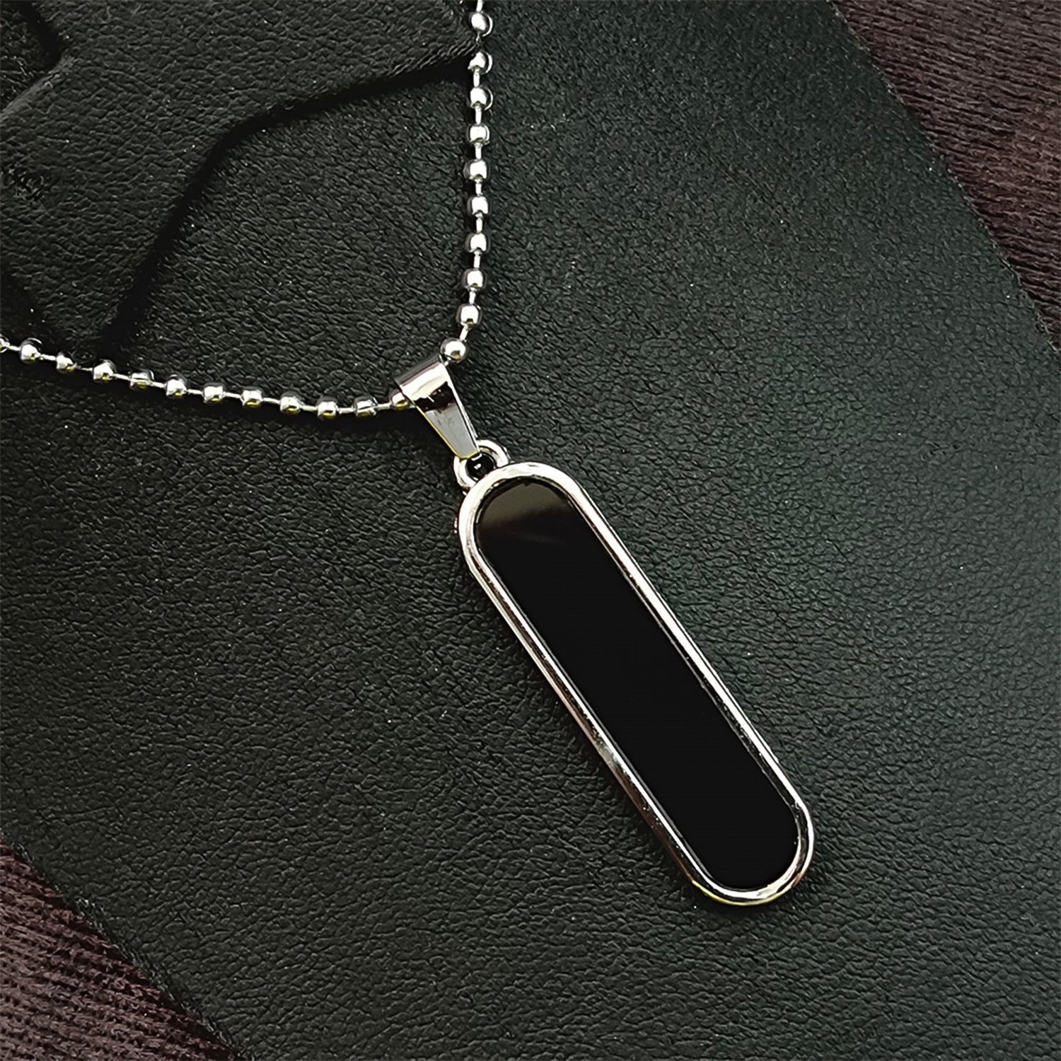 Customize Minimalist Bar Pendant Necklace with Chain (1 Pc)