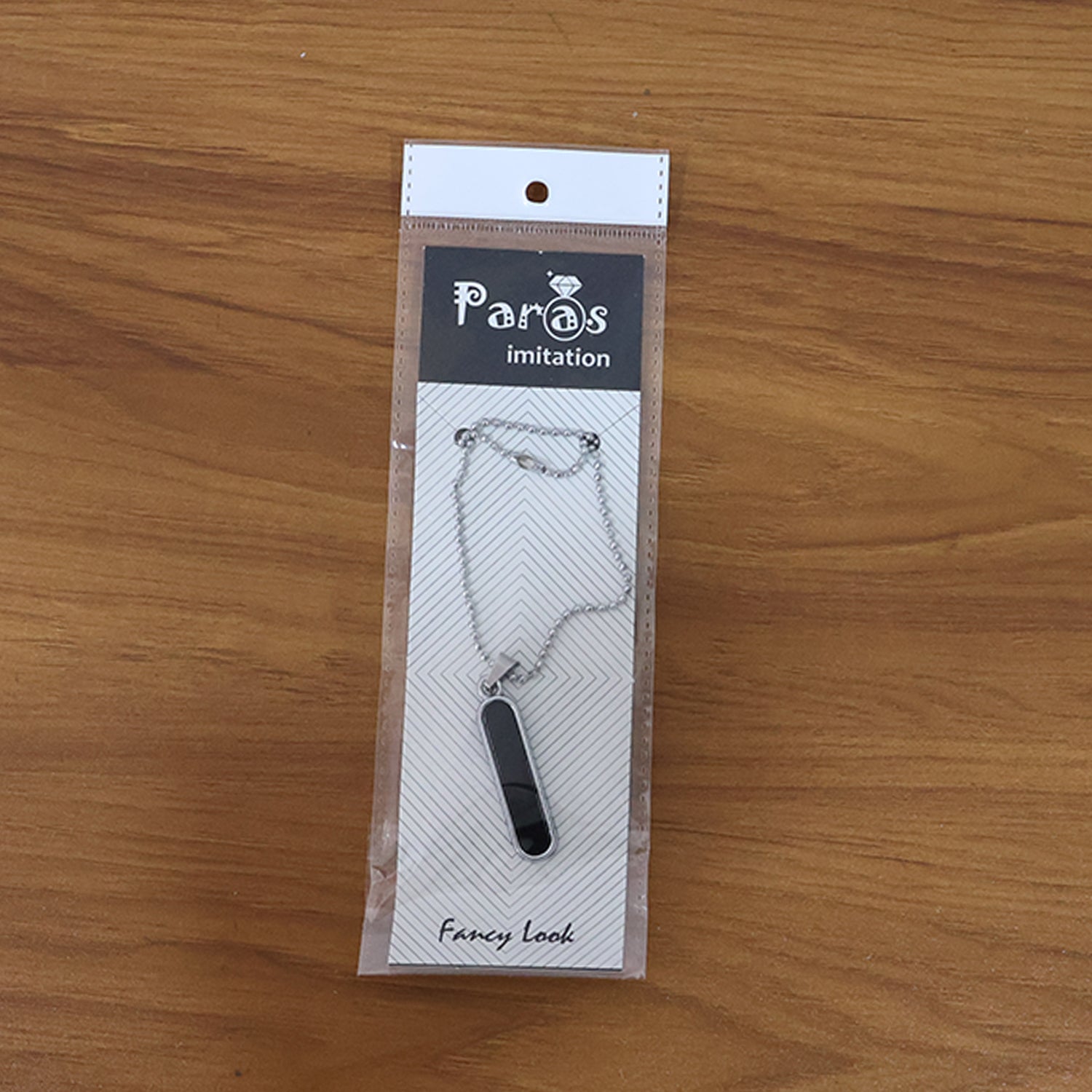 Customize Minimalist Bar Pendant Necklace with Chain (1 Pc)