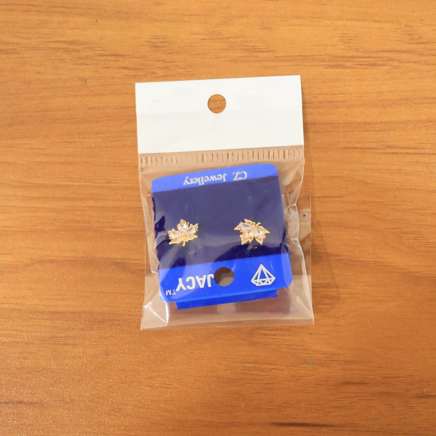 Leaf Shape Golden Finish Stud Earrings for Women & Girl Elegant Daily Party Wear Jewellery