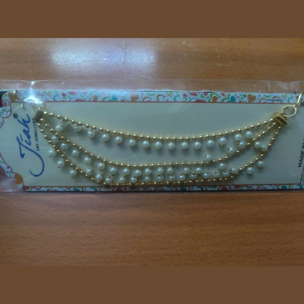 Traditional 3 Line Pearl Drop Kaan Chain