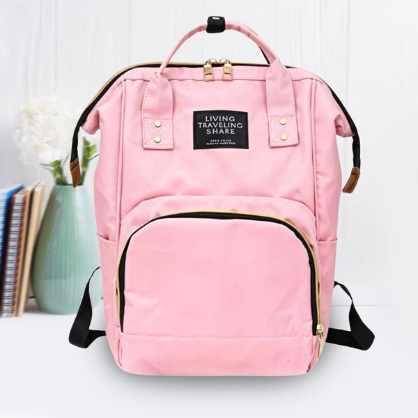 Multipurpose Large Capacity Moms Backpack Diaper Bag (1 Pc 17 Pocket Big)