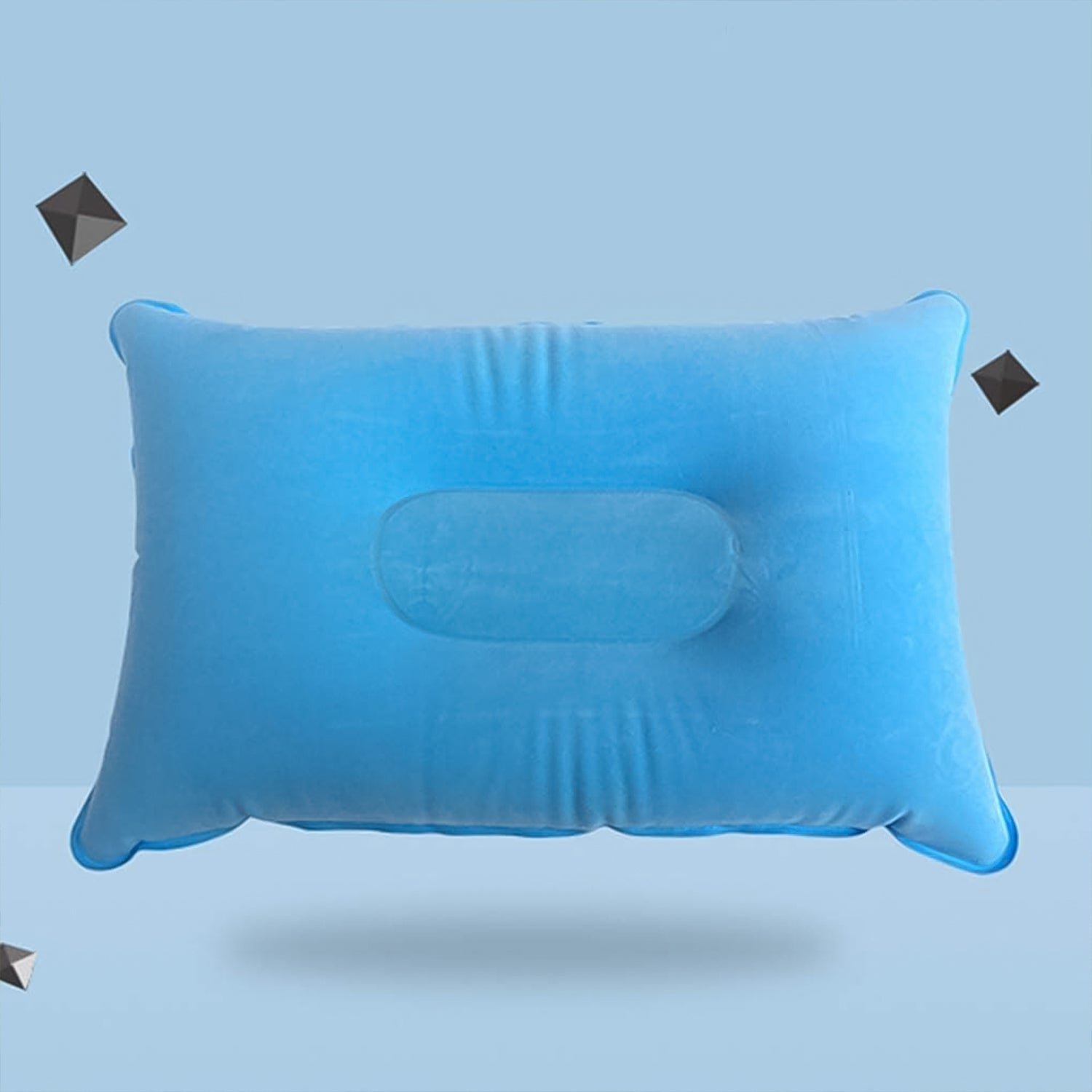 Comfortable Inflating Travel Pillow (3421 Cm 1 Pc Mix Color)