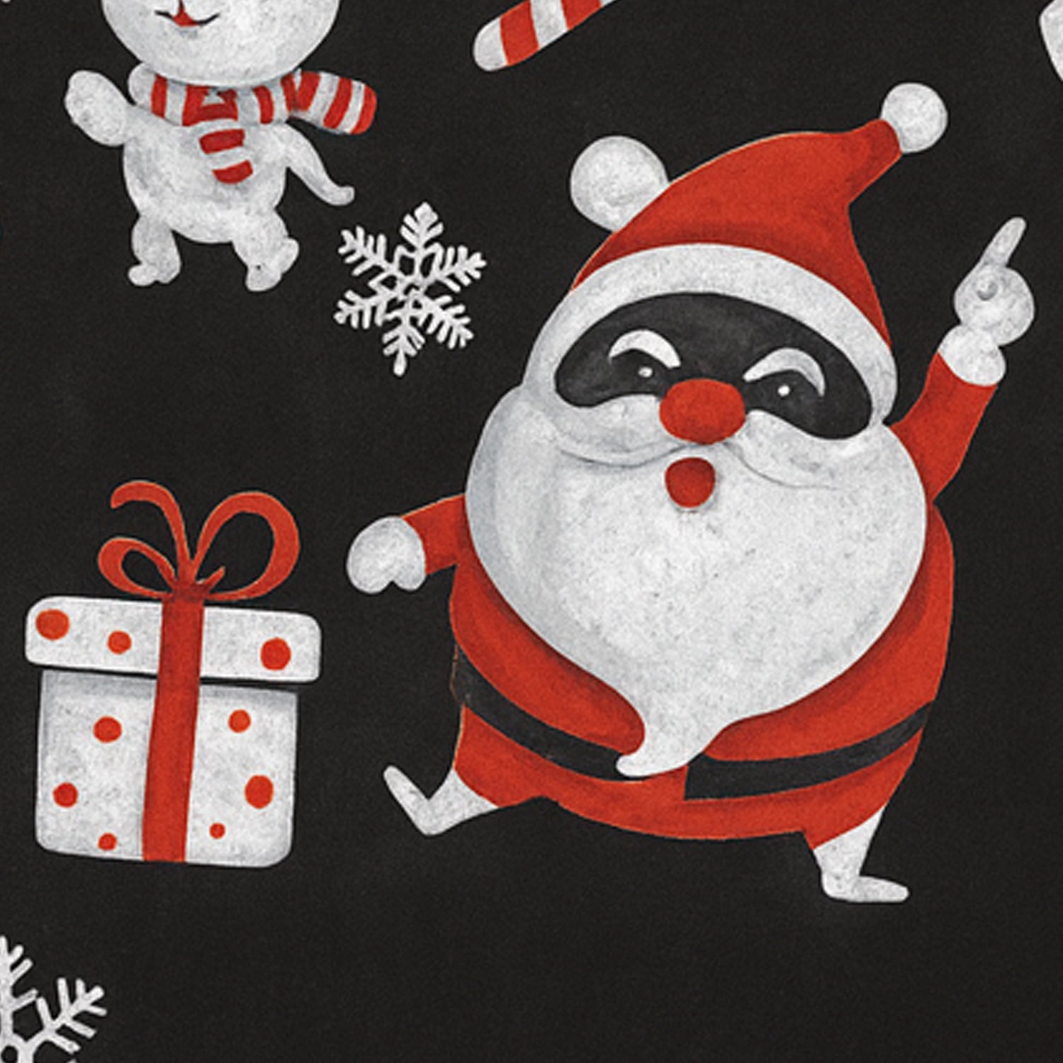 Christmas Theme Decorative Wall Sticker 90x60 Cm (1 Pc)