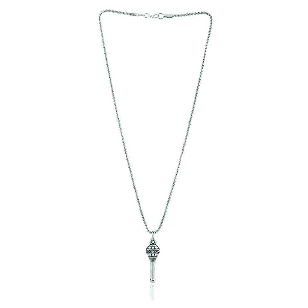 Oxidized Spiritual Gada Locket Pendant