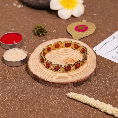 Authentic Rudraksha  Bracelet – Spiritual Healing and Protection