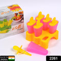 Kulfi Mould Set – 6-Piece Homemade Kulfi Maker for Freezer Use