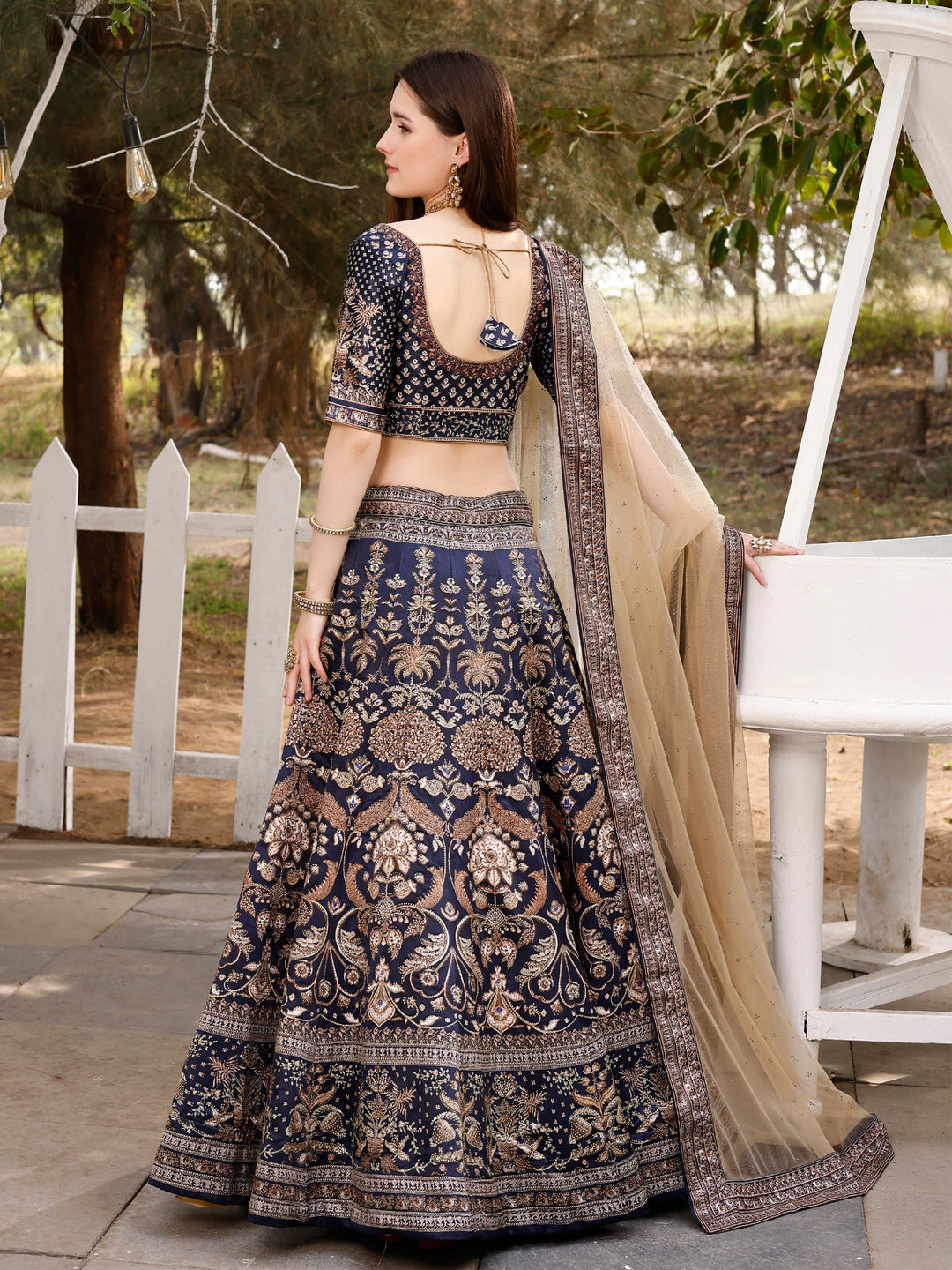 Dazzling Elegance: Swarovski Designer Lehenga Collection for Every Occasion - qivii
