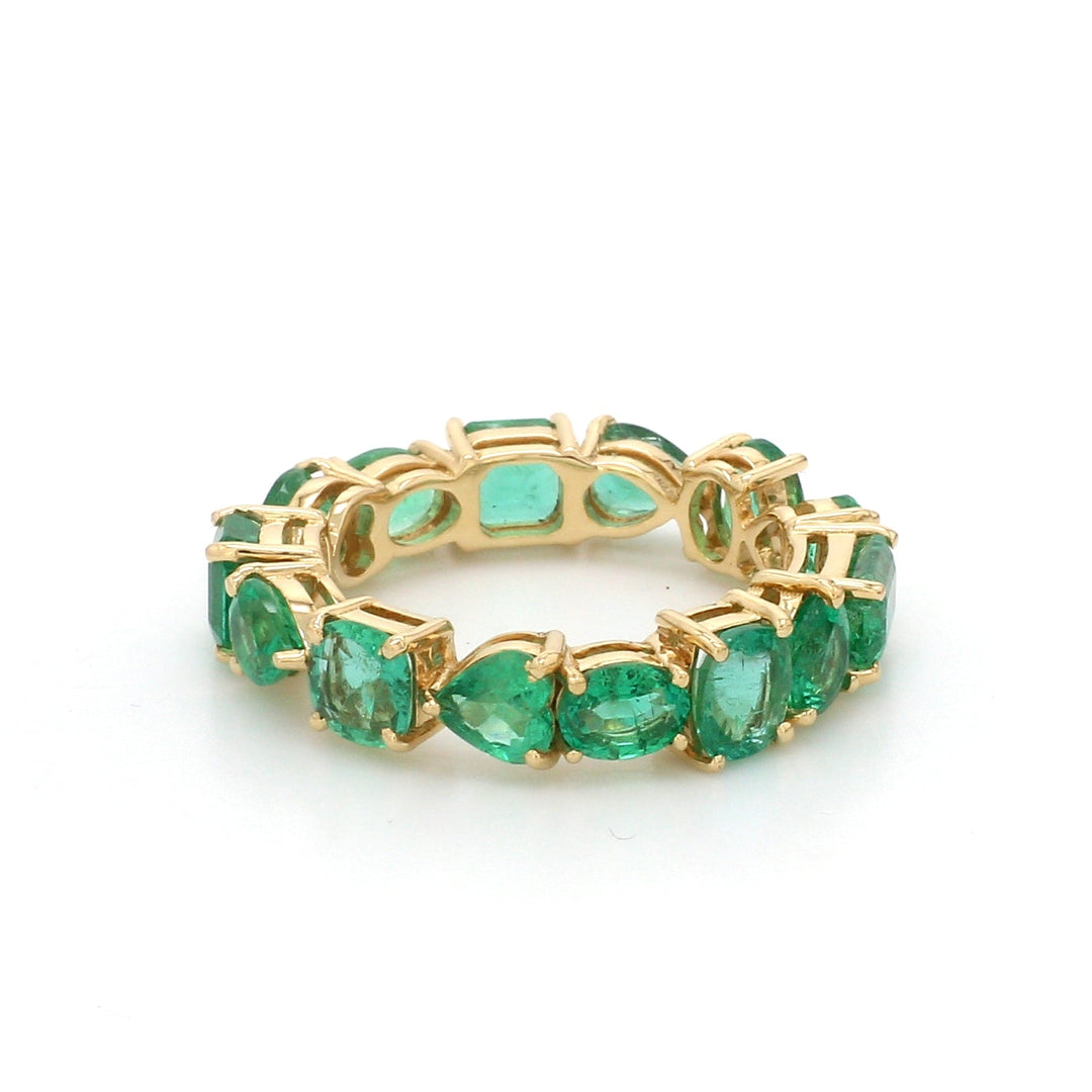 Emerald Mix Shape Ring - qivii