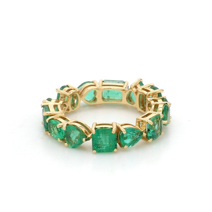 Emerald Mix Shape Ring - qivii