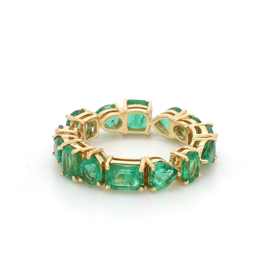 Emerald Mix Shape Ring - qivii