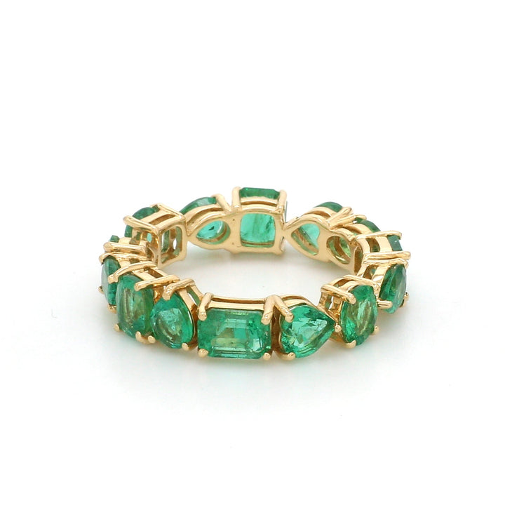 Emerald Mix Shape Ring - qivii