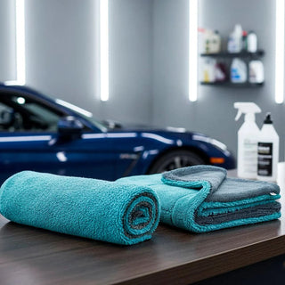 Premium Microfiber Car Cleaning Cloth | Scratch-Free & Ultra-Absorbent { Pack of 2 }