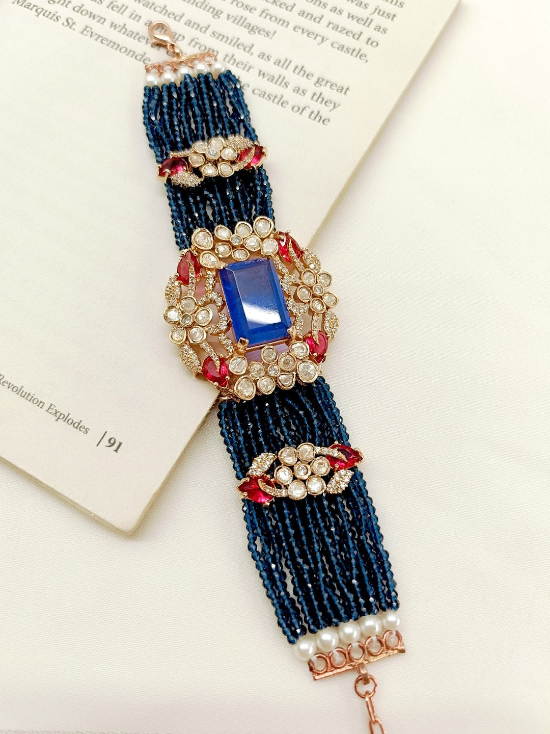 Pranit Blue Boutique Bracelet - qivii