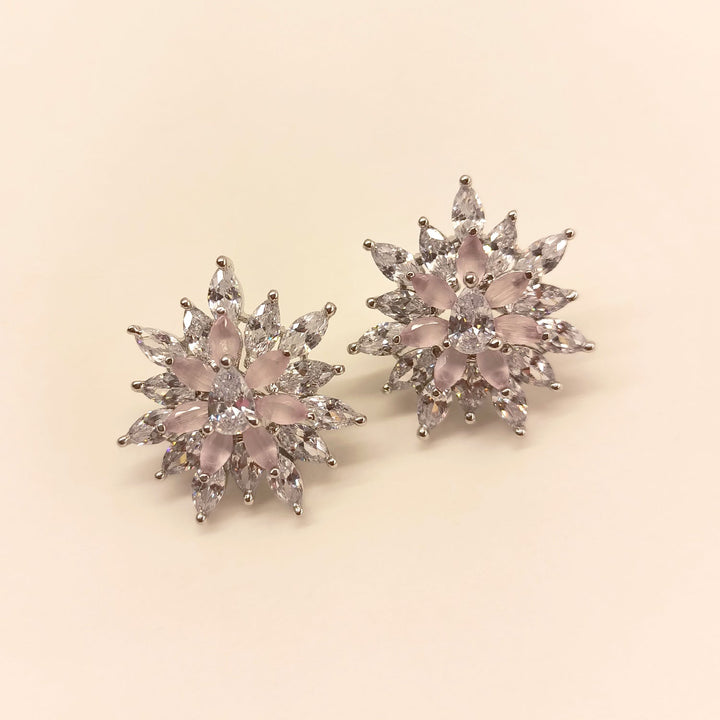 Priyanshi American Diamond Baby Pink Tops - qivii