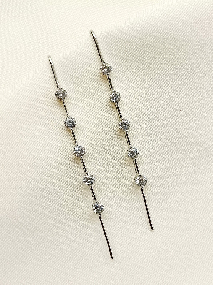  Stunning American Diamond Earcuff adding a touch of luxury to any outfit, making it the perfect accessory for any occasion 