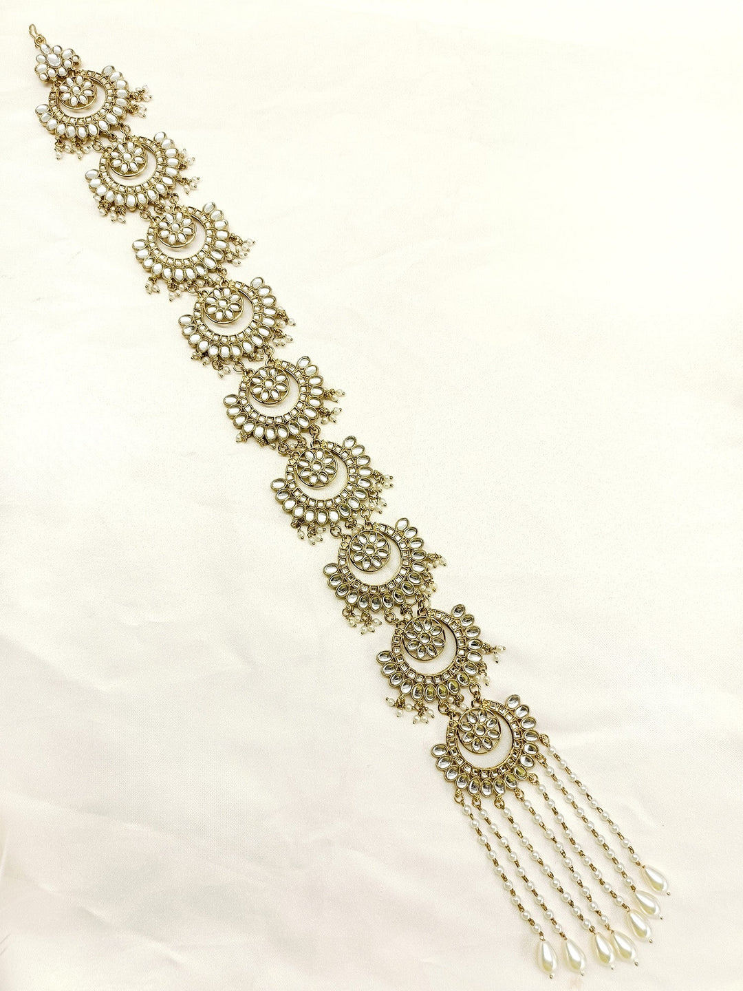 Shea Ceam Braid Accessories In Kundan - qivii