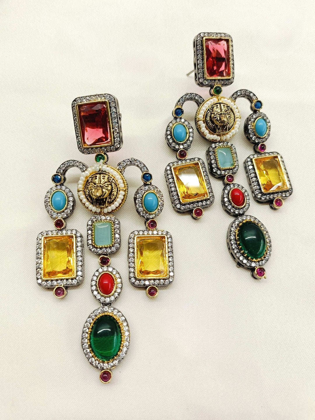  Statement Earrings for Special Occasions with Lion Motifs