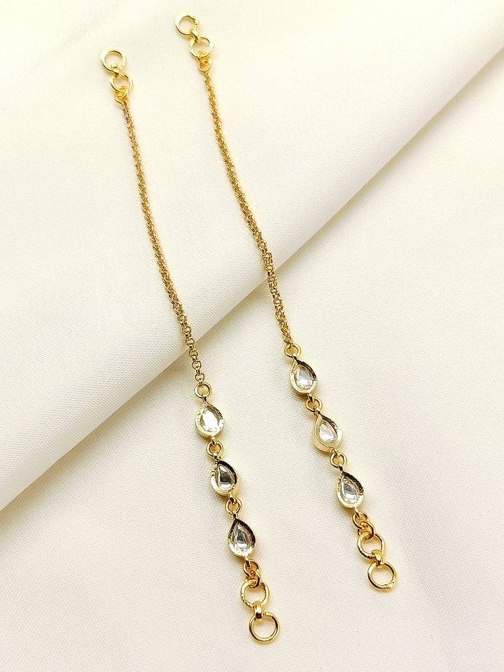 Pritha Traditional Ear Chain - qivii