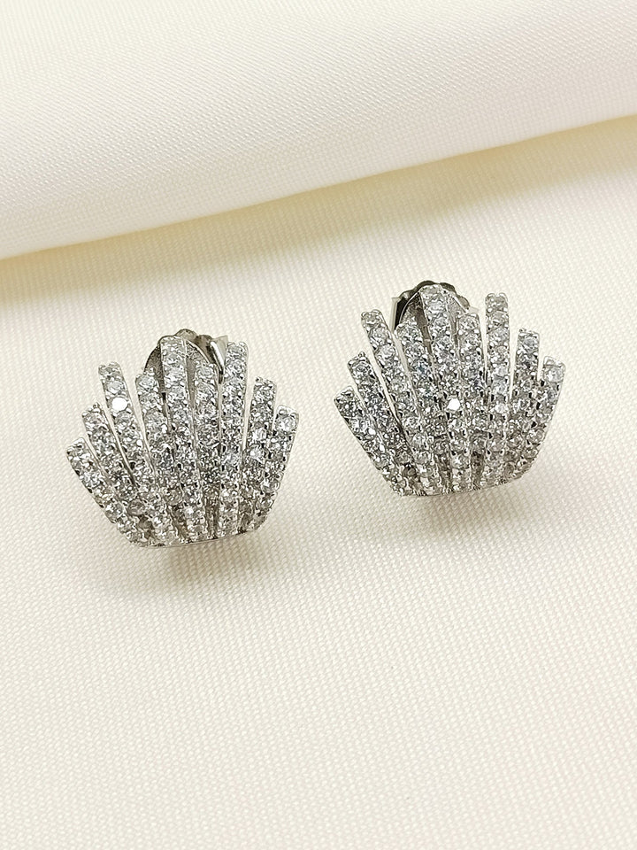 Ocean 92.5 Silver Swarovski Stone Tops - qivii