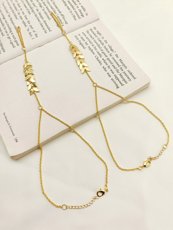 Skylar Golden Western Anklet - qivii