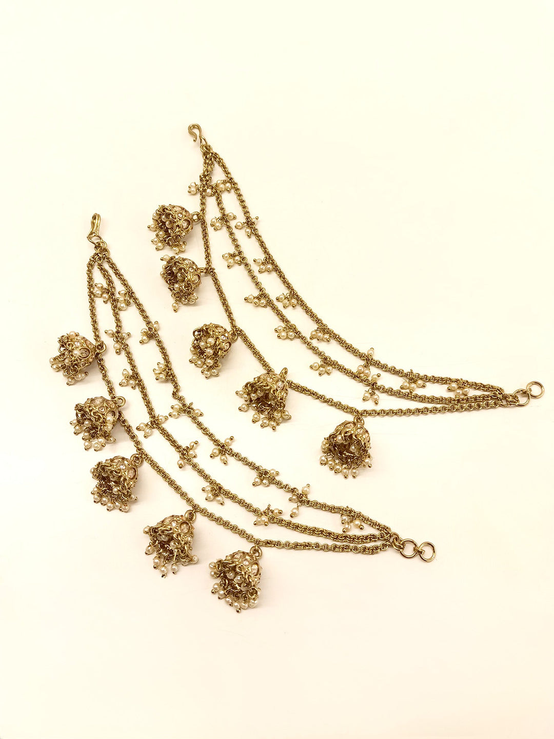 Sehrish Traditional Ear Chain - qivii