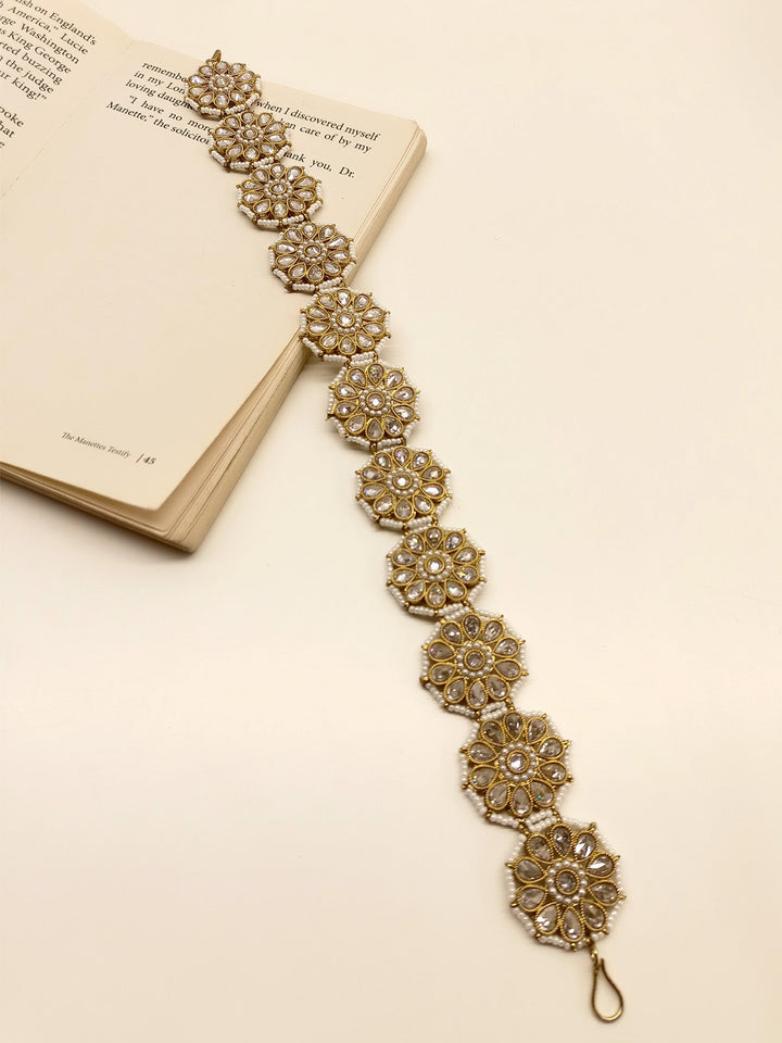 Edith White Polki Sheeshpatti - qivii