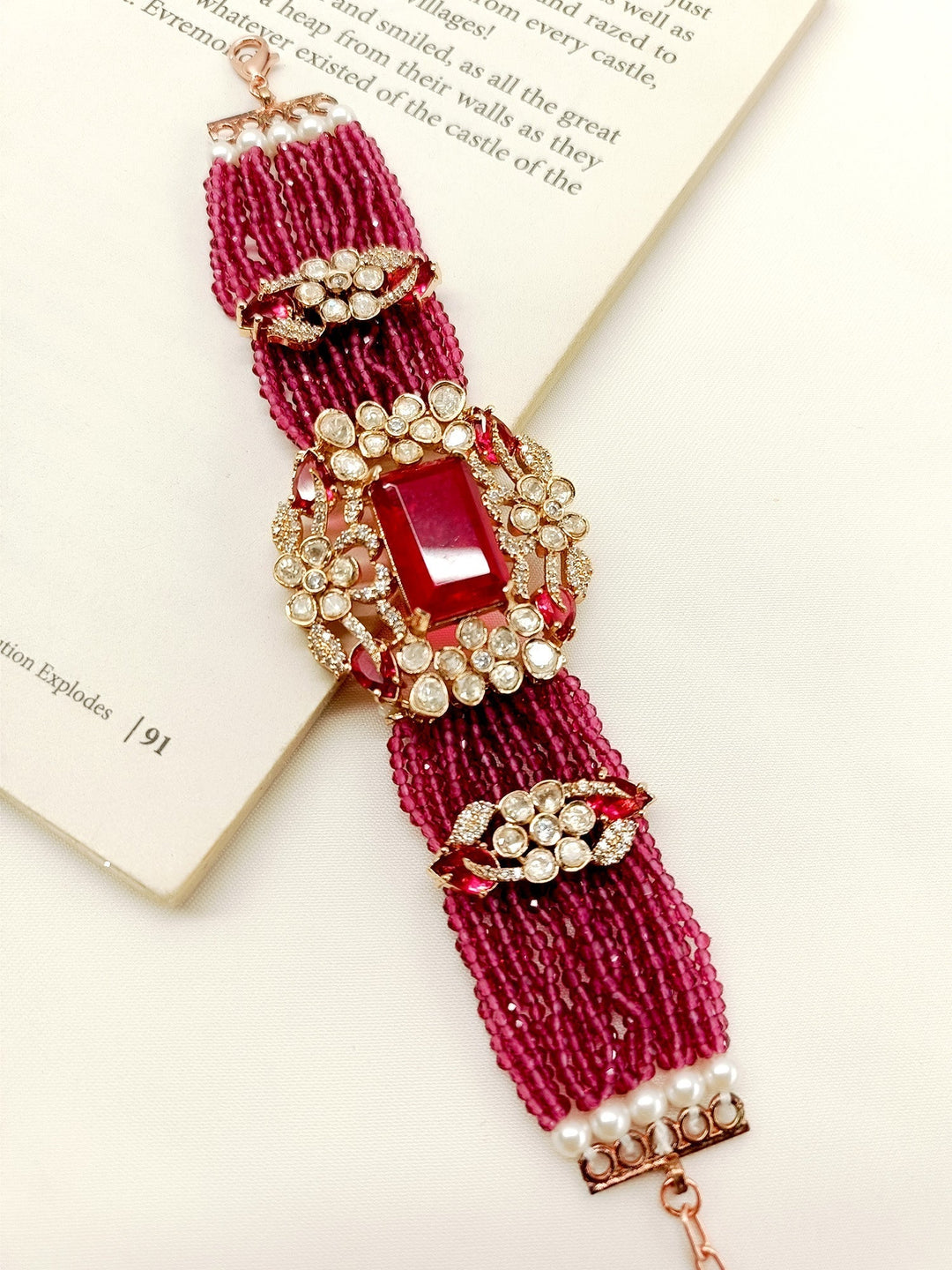Tapati Ruby Boutique Bracelet - qivii