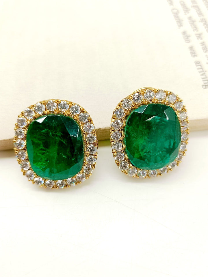 Green American Diamond Tops - qivii