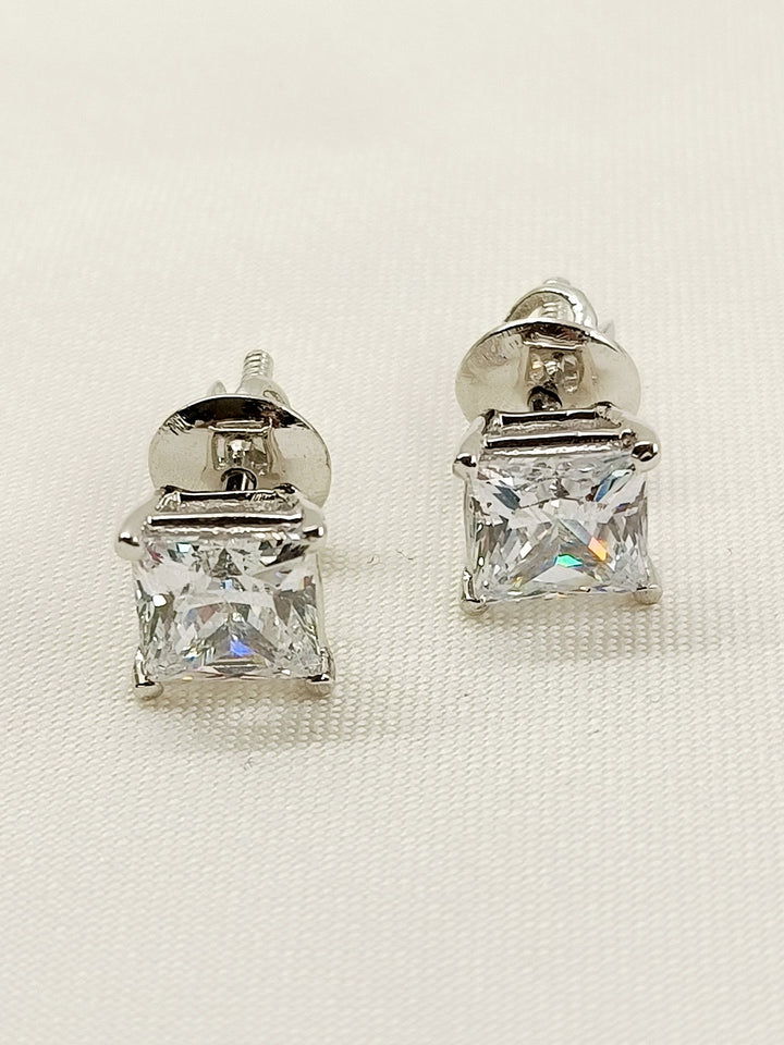 Pahale 92.5 Silver Swarovski Stone Tops - qivii