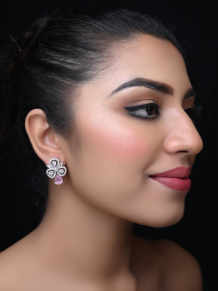 Rashi American Diamond Baby pink Tops - qivii