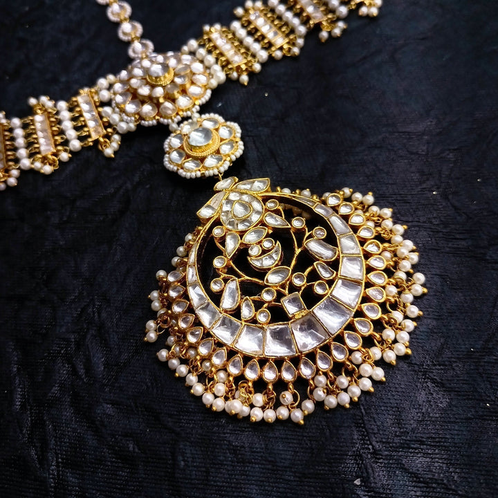 Sona Pachi Kundan Sheeshpatti With Teeka - qivii