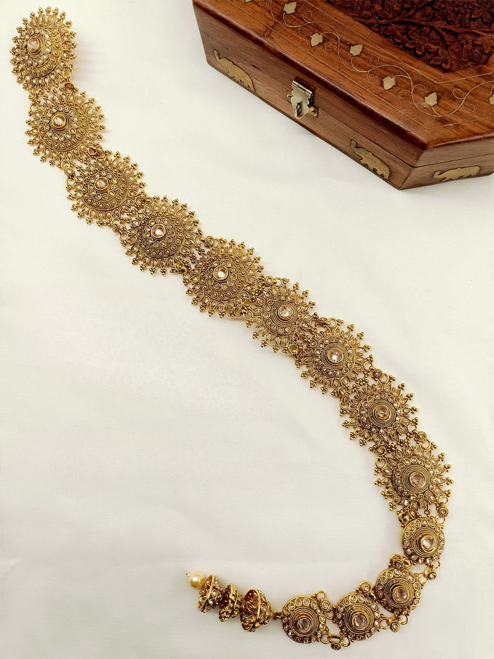 Chaitani Copper Braid Accessories - qivii