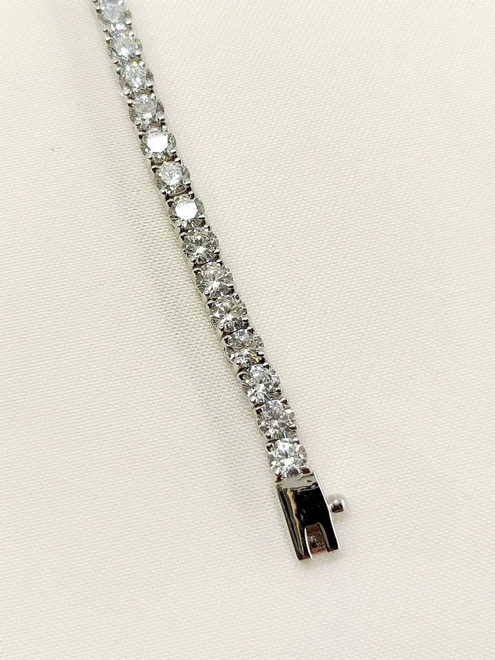 Aadhini 92.5 Silver Swarovski Stone Bracelet - qivii