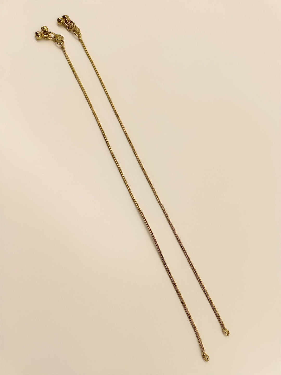 Sonam Gold Plated Delicate Payal/Anklet - qivii