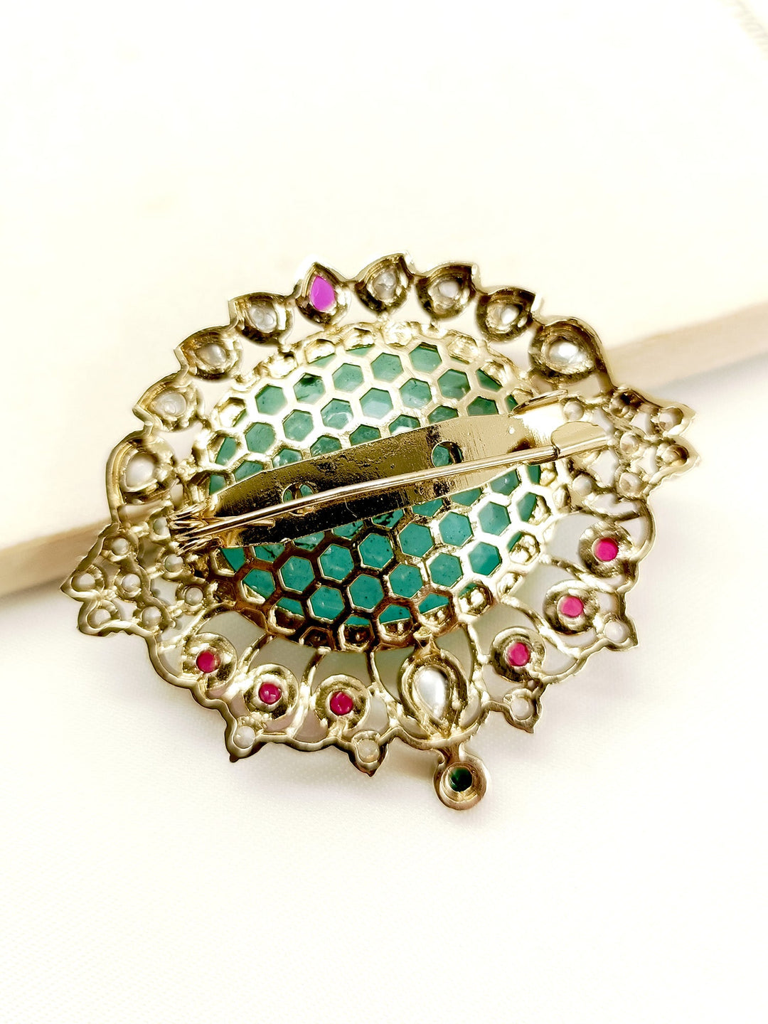 Hritik Mint Green Men's Brooch - qivii