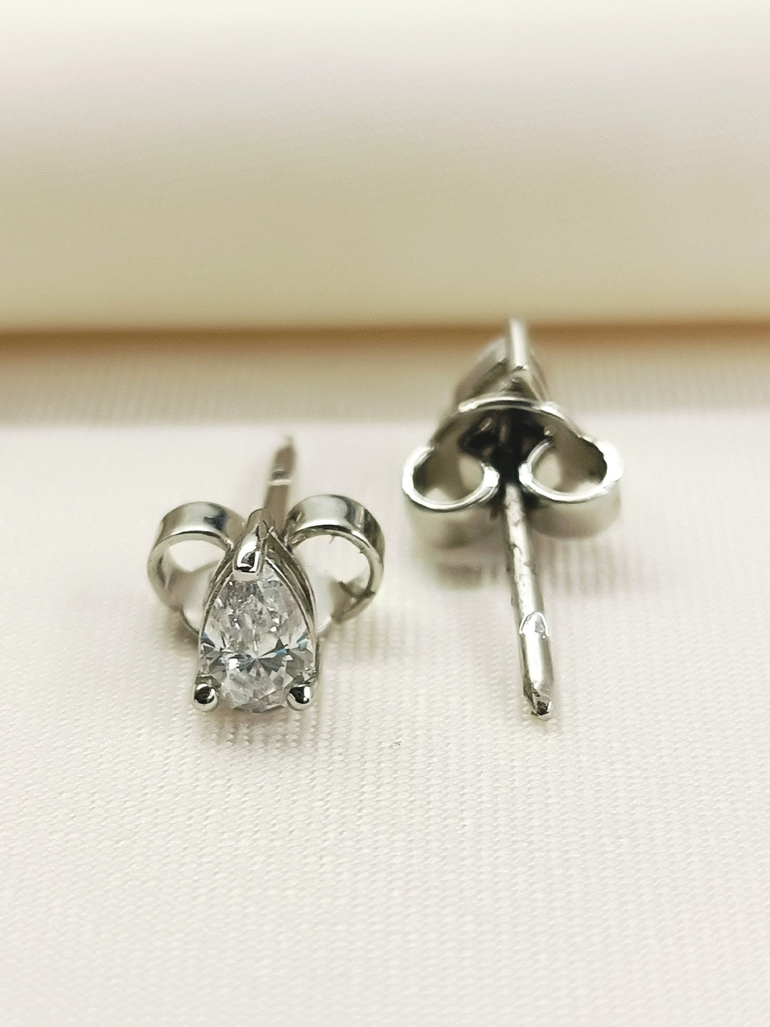 Mriga 92.5 Silver Swarovski Stone Tops - qivii