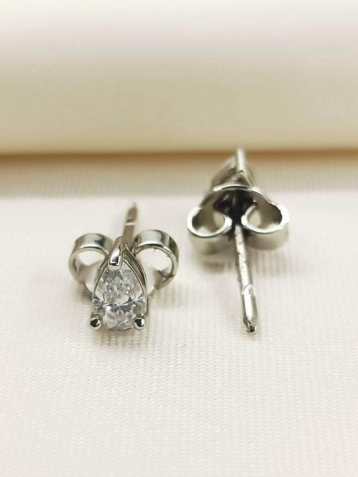 Mriga 92.5 Silver Swarovski Stone Tops - qivii