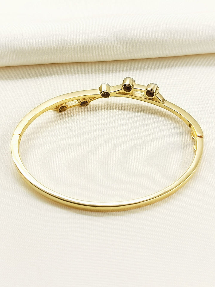 Lyra 92.5 Silver Swarovski Stone Bracelet - qivii