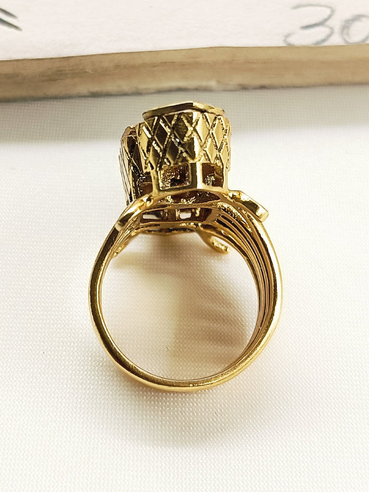 Aiyana 92.5 Silver Moissonite Finger Ring - qivii