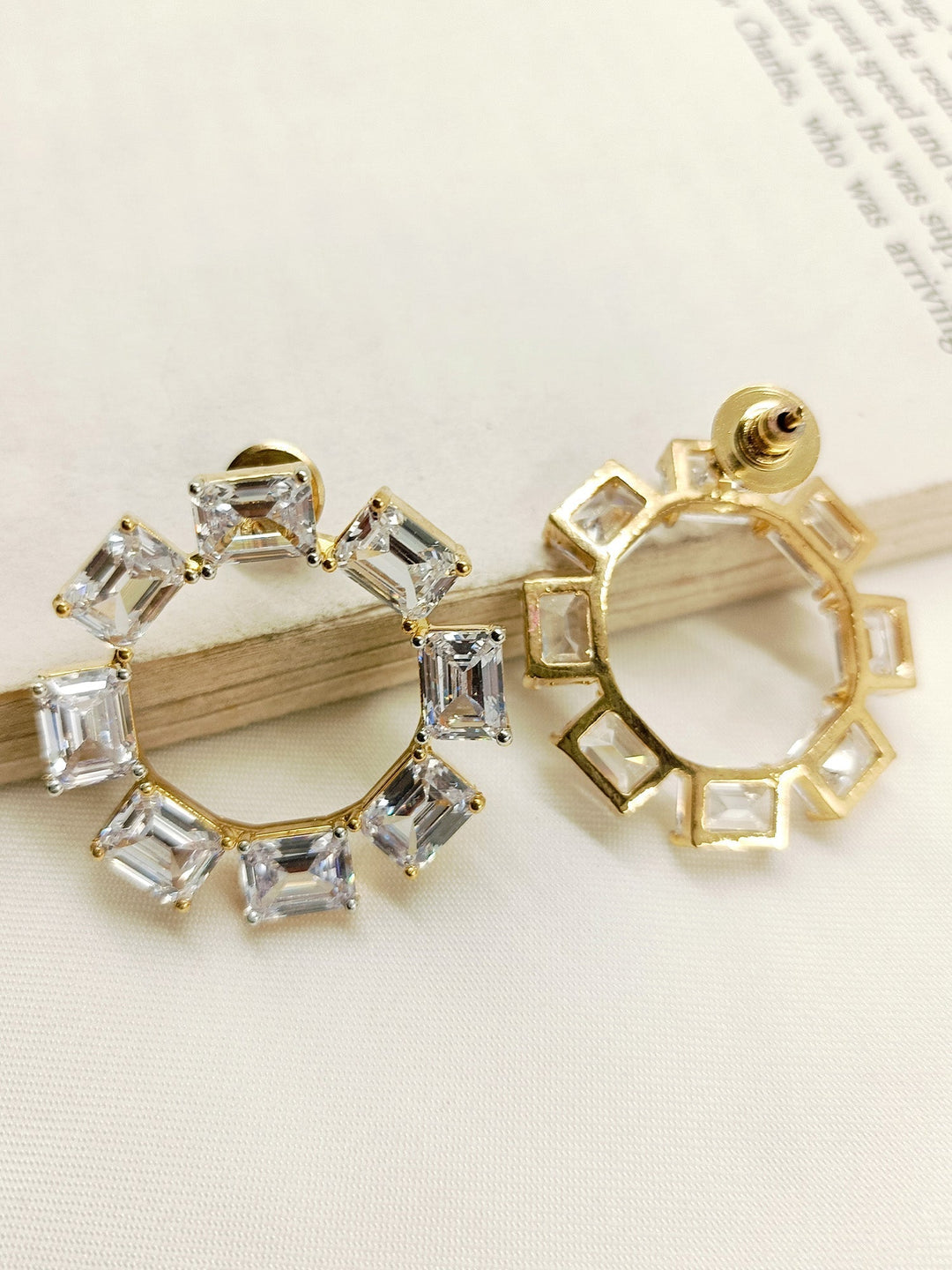  Stylish and sophisticated Priyasha White American Diamond Tops featuring timeless design and intricate details, perfect for any occasion 