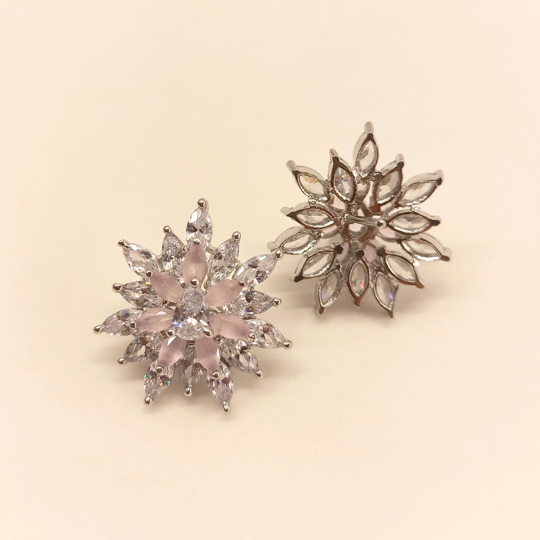 Priyanshi American Diamond Baby Pink Tops - qivii